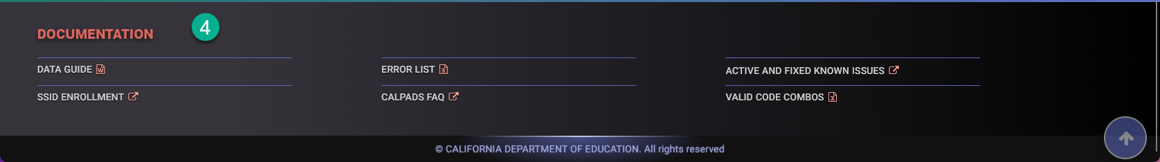 Documentation Footer