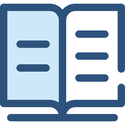 Open Book Icon symbolizing resource documents